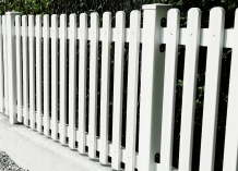 steccato in PVC riciclato